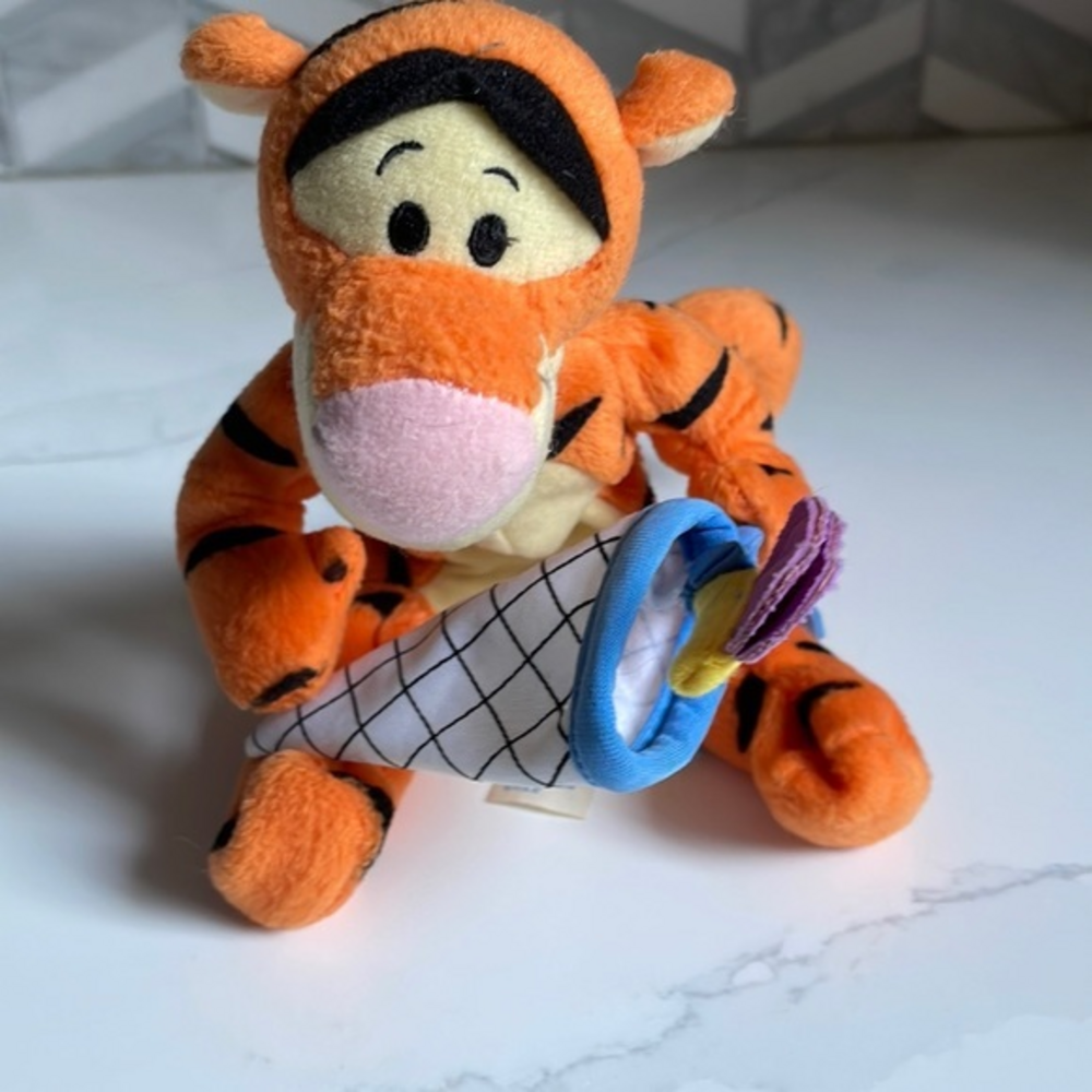 Tigger Butterfly Catcher Plush Fisher-Price Star Bean